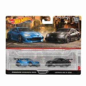 2-pack Subaru Pandem BRZ, Lexus RC F GT3 - Hot Wheels 1:64