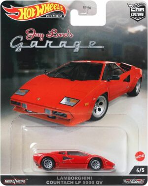 Lamborghini Countach LP 5000 QV röd - Hot Wheels 1:64