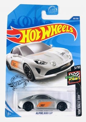 Alpine A110 Cup silver - Hot Wheels 1:64