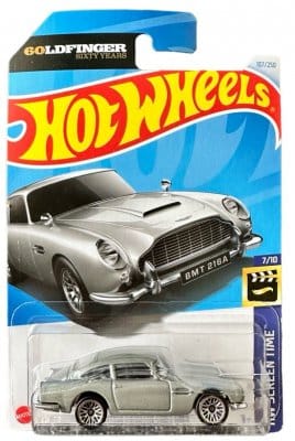 Aston Martin DB5 1963 Goldfinger - Hot Wheels 1:64