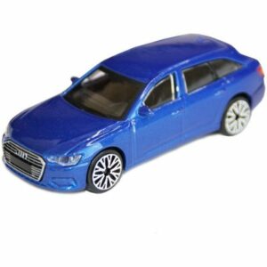 Audi A6 C8 Avant 2018 - blå - skala 1:43