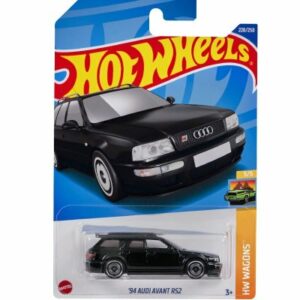 Audi RS 2 Avant 1994 svart - Hot Wheels 1:64