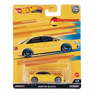 Audi S4 Quattro gul - Hot Wheels 1:64