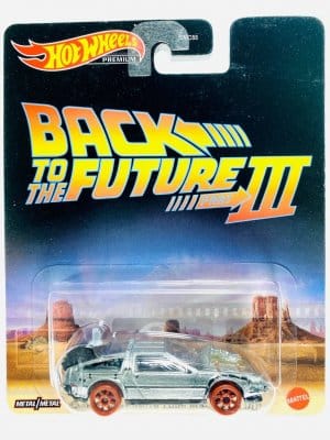 Back to the Future 3 DeLorean 1955 version - Hot Wheels 1:64