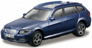 BMW 3 Touring 2010 blå - skala 1:43
