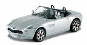 BMW Z8 Cab 2008 silver - skala 1:43