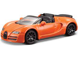 Bugatti Veyron, orange - skala 1:64