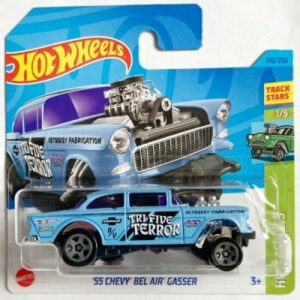 Chevrolet BelAir 55 Gasser ljusblå- Hot Wheels 1:64