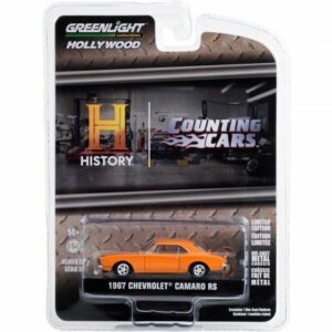 Chevrolet Camaro RS 1967 orange - Greenlight 1:64