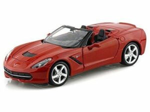 Chevrolet Corvette C7 Stingray Conv. 2014 röd - skala 1:24