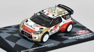 Citroen DS3 WRC no 1 Loeb 2013 MonteC.arlo - skala 1:43