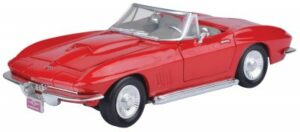 Chevrolet Corvette 1967 röd - Skala 1:24