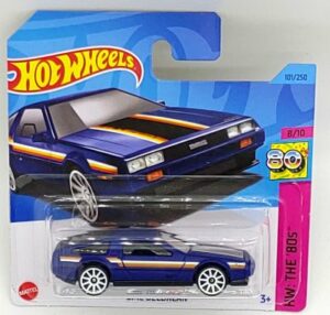 DMC DeLorean mörkblå- Hot Wheels 1:64