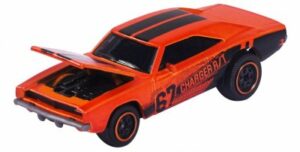 Dodge Charger R/T röd/svart - Majorette 7,5 cm
