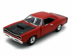 Dodge Coronet super Bee 1969 röd - skala 1:24