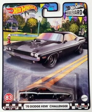 Dodge Hemi Challenger 1970 svart - Hot Wheels 1:64