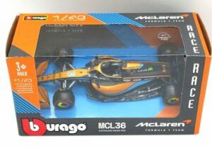 F1 McLaren 2022 Daniel Ricciardo - skala 1:43