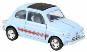 Fiat 500 cyan - skala 1:24