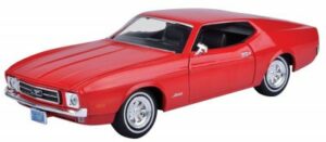Ford Mustang Sportsroof, röd 1971 - Skala 1:24