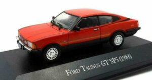 Ford Taunus GT SP5 1983 röd - skala 1:43