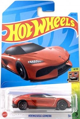 Koenigsegg Gemera röd - Hot Wheels 1:64