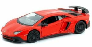Lamborghini Aventador SV Coupe röd- skala 1:32