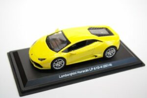 Lamborghini Huracan 2014 gul - skala 1:43