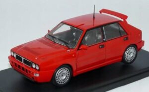 Lancia Delta Integrale 16V 1989 röd - skala 1:24