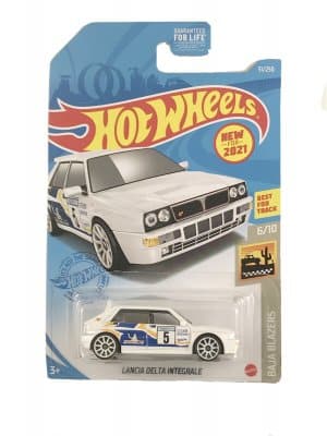Lancia Delta Integrale vit - Hot Wheels 1:64