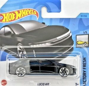 Lucid Air svart - Hot Wheels 1:64
