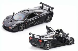 McLaren F1 GTR 1995 svart - skala 1:36