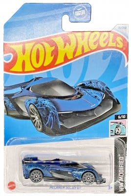 McLaren Solus GT blå - Hot Wheels 1:64