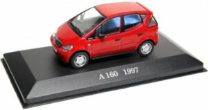 Mercedes Benz A 160 (W 168) 1997 röd - skala 1:43