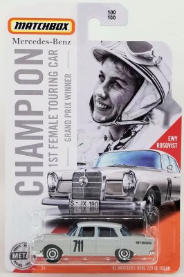Mercedes Benz 220 SE 1962 - Ewy Rosqvist - Matchbox