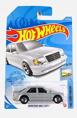 Mercedes Benz 500E silver - Hot Wheels 1:64