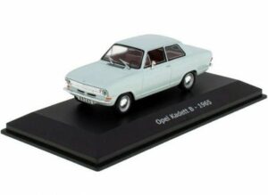 Opel Kadett B 1965 ljusblå - skala 1:43