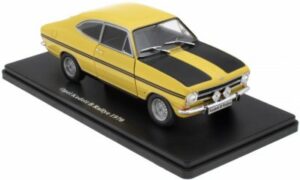 Opel Kadett B Rally 1970 gul - skala 1:24