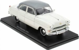 Opel Kapitän 1954 vit - skala 1:24