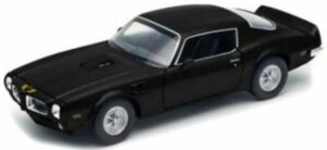 Pontiac Firebird Trans Am 1972 svart - Skala 1:24