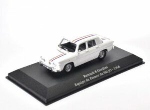 Renault 8 Gordini Equipe 1968 vit - skala 1:43