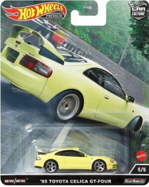 Toyota Celica GT-Four 1995 gul - Hot Wheels 1:64