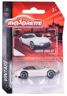 Toyota 2000 GT vit - Majorette 7,5 cm