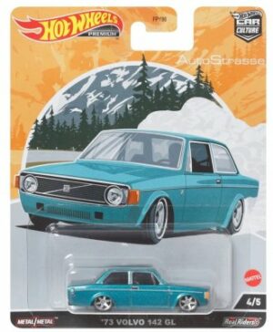 Volvo 142 GL 1973 blå/grön - Hot Wheels 1:64