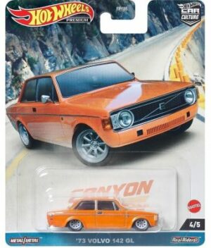 Volvo 142 GL 1973 orange - Hot Wheels 1:64