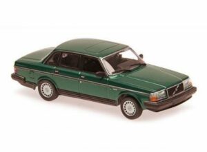 Volvo 240 GL 1986 grön - skala 1:43