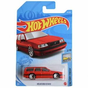Volvo 850 Estate röd - Hot Wheels 1:64