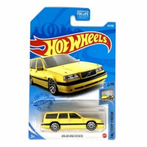 Volvo 850 Estate gul - Hot Wheels 1:64