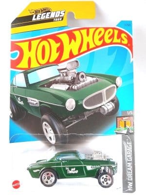 Volvo P1800 Gasser grön - Hot Wheels 1:64