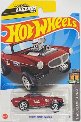 Volvo P1800 Gasser röd - Hot Wheels 1:64