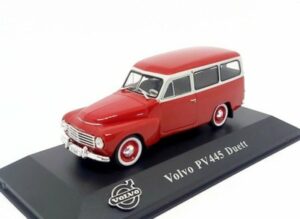 Volvo PV445 Duett 1953 - röd/vit - skala 1:43